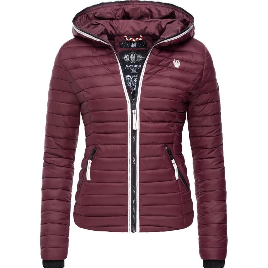 NAVAHOO NAVAHOO Tussenjas wijnrood -