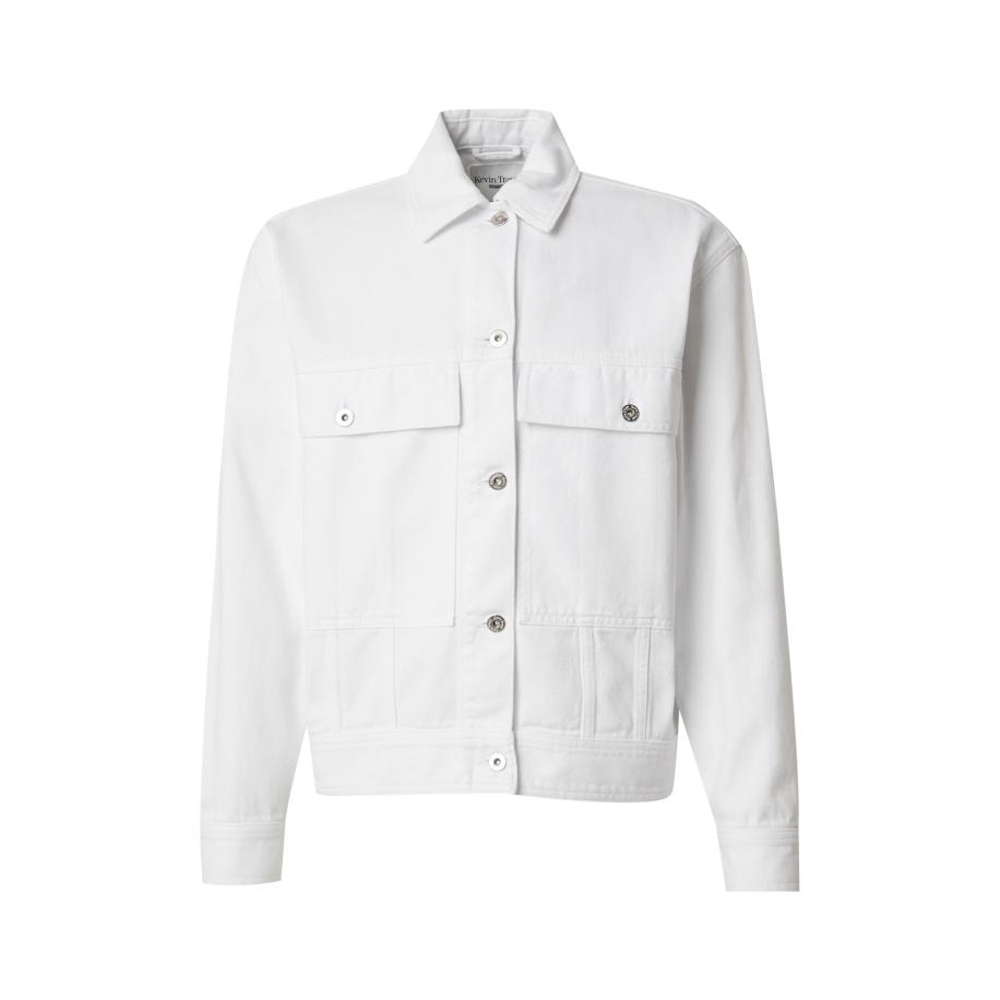 TRAPP TRAPP Tussenjas white denim -