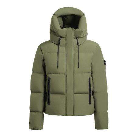 Khujo khujo Winterjas Enits Matt olijfgroen