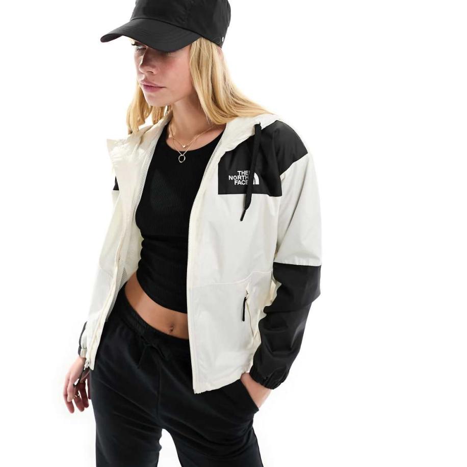 The North Face Sheru Waterafstotend jack in gebroken wit Wit