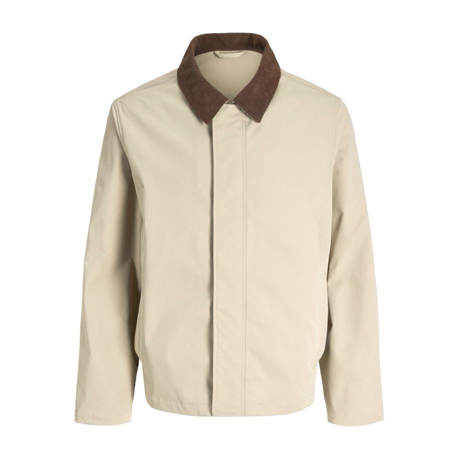 Jack & Jones JACK & JONES Tussenjas JJWILLIAM crème / donkerbruin -