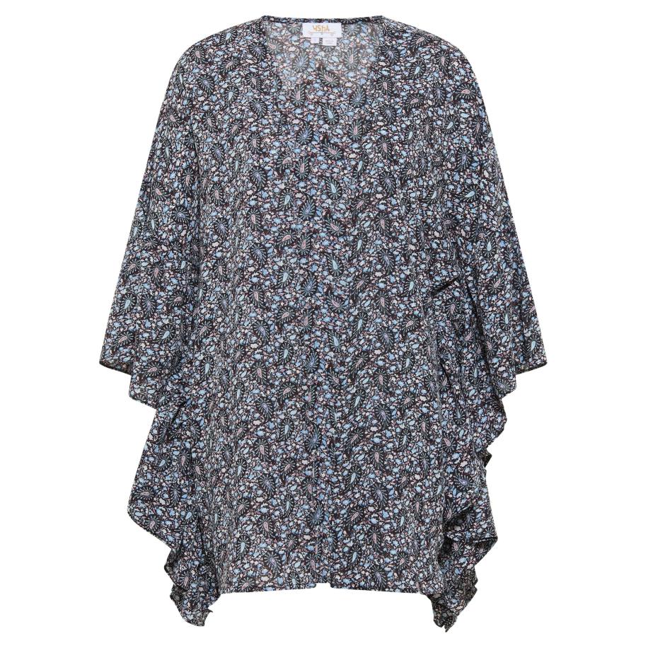 Petrol Industries Petrol Industries Tussenjas lichtblauw / pastelroze / zwart / wit -