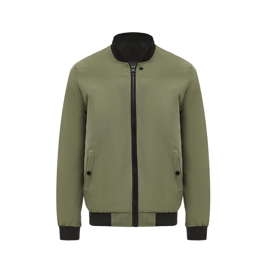 wrest Tussenjas olijfgroen / zwart Groen