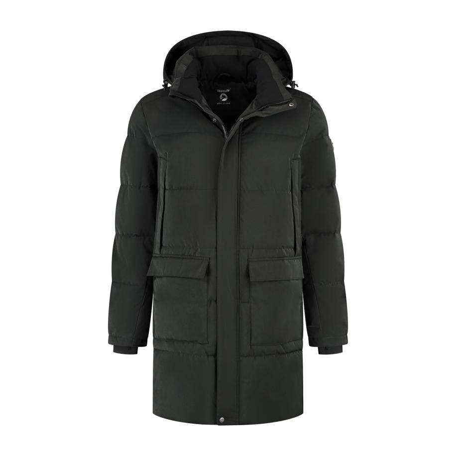 Travelin Travelin Winterjas Ladan zwart -