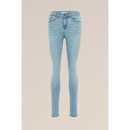 Blue Ridge dames superskinny jeans - THE HUGGER - Super Skinny Fit - Lichtblauw - Katoen - Maat: 26/30