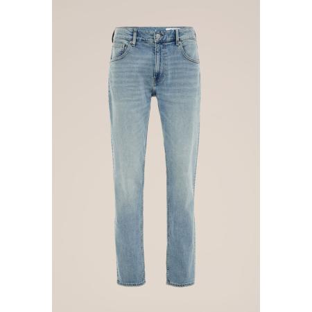 Blue Ridge heren slim fit jeans met medium stretch - Slim Fit - Lichtblauw - Katoen - Maat: 31/30