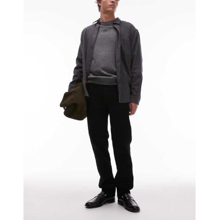 Topman - Smalle jeans met stretch in zwart