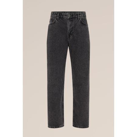 Blue Ridge heren loose fit jeans - Loose fit - Zwart - Katoen - Maat: 36/32