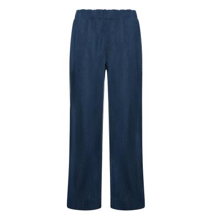 Deha DEHA Bandplooi jeans blauw denim