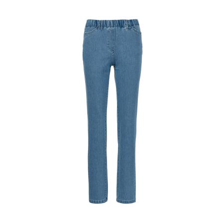 Goldner Goldner Jeans Louisa blauw denim / grijs / olijfgroen