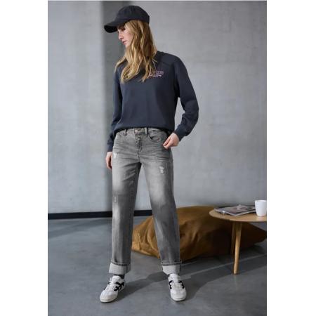 Street One Jeans met destroyed details -