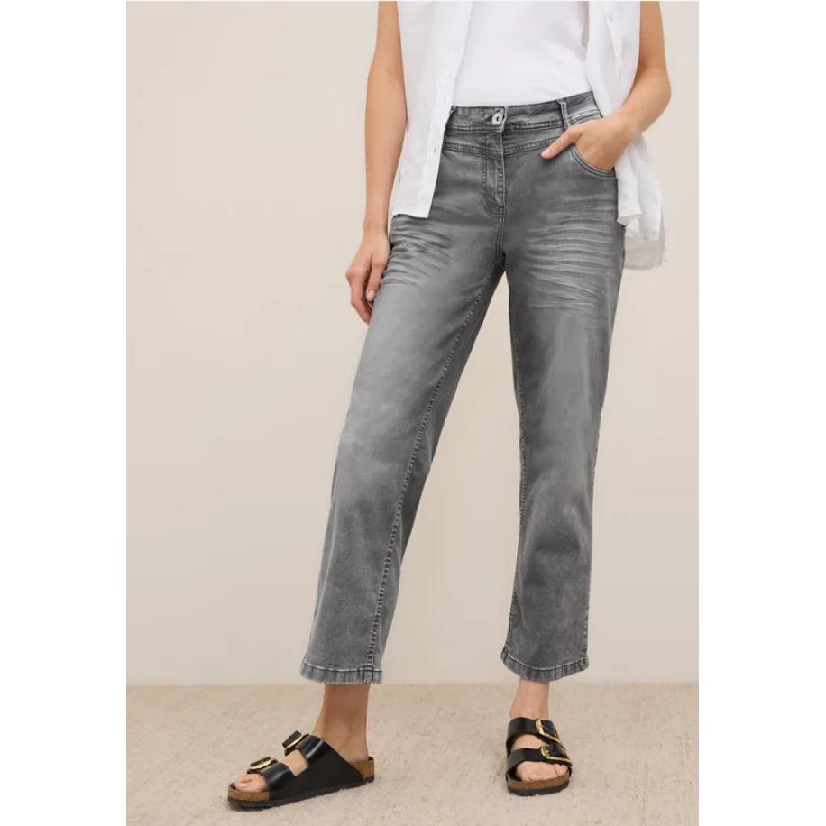 CECIL Wide Legs Jeans Grijs