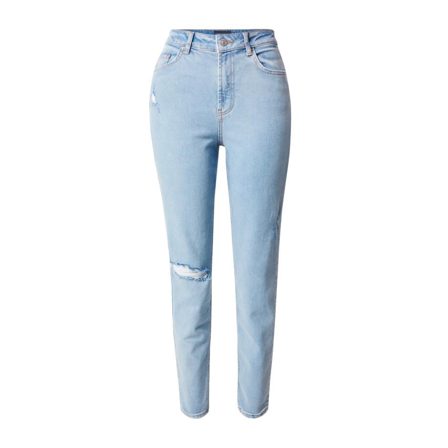 PIECES Jeans Leah blauw denim Blauw