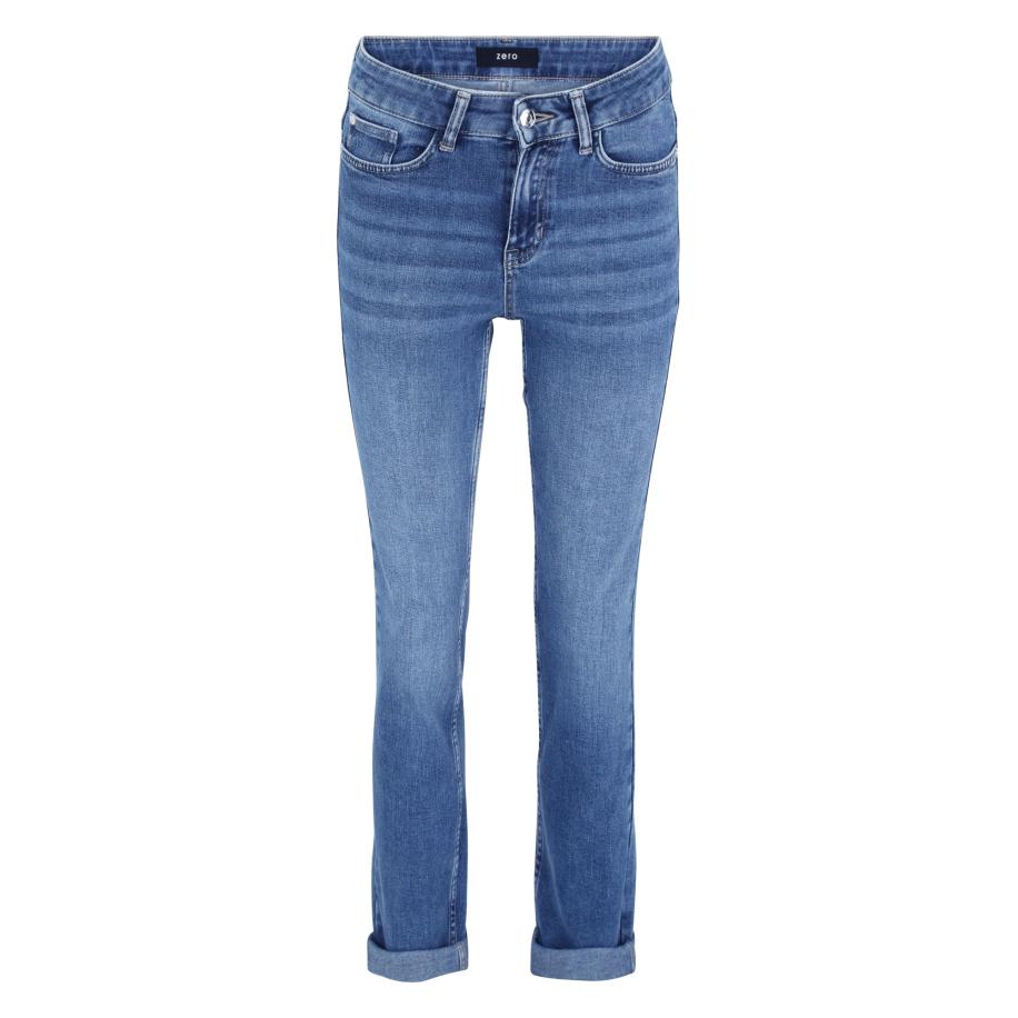 Zero zero Jeans Orlando blauw denim -