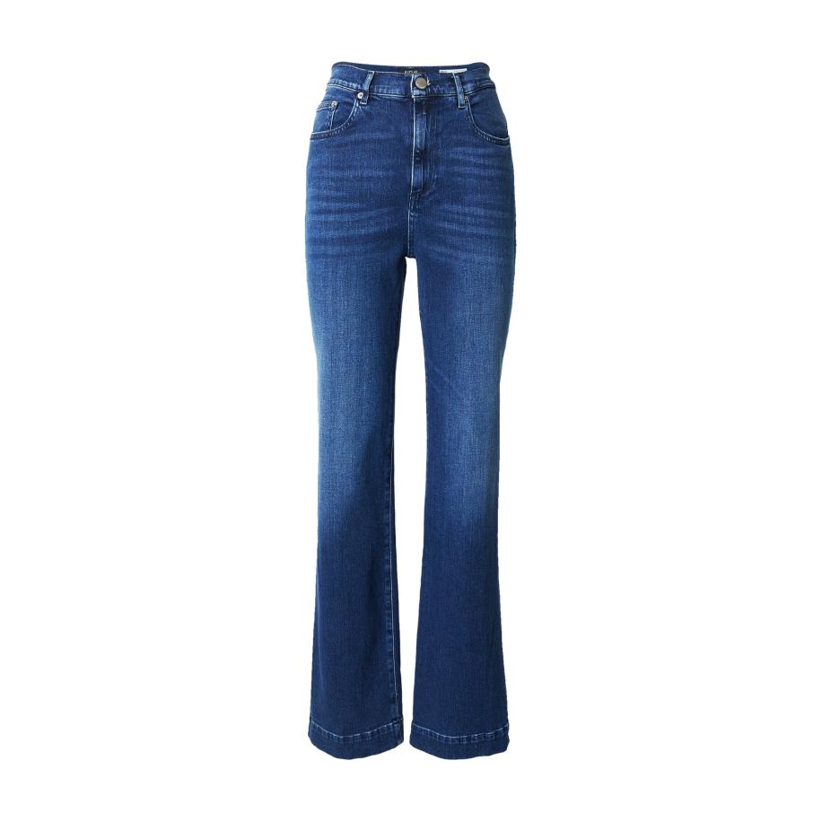 Replay REPLAY Bandplooi jeans Melja blauw denim -