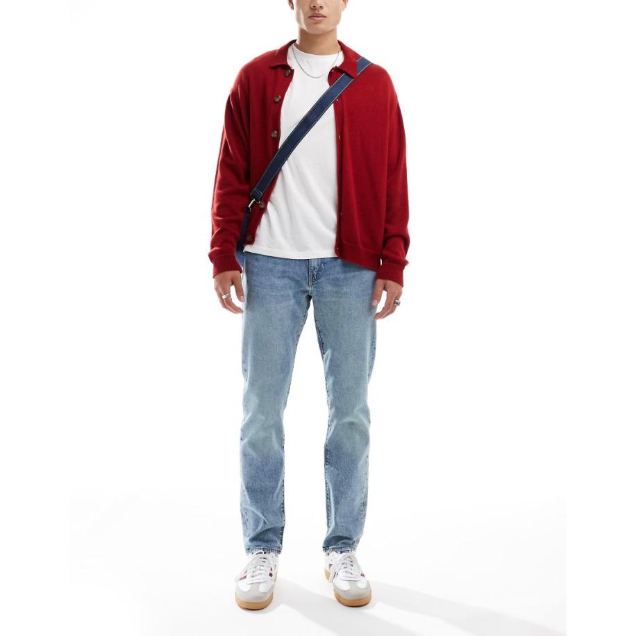 Levi's - 502 - Toelopende jeans in lichtblauw Blauw