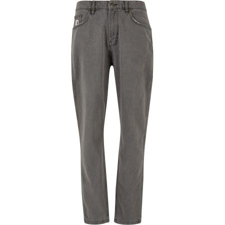 Karl Kani Karl Kani Jeans grey denim / wit