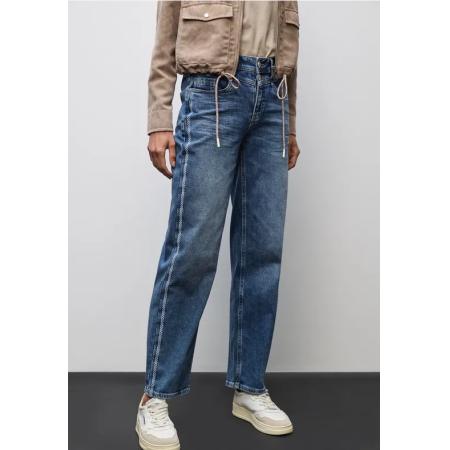 Street One Jeans met gallonstrepen -