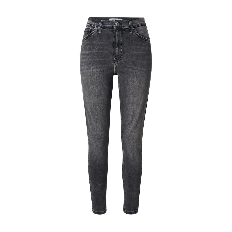 TOPSHOP Jeans Jamie black denim Zwart