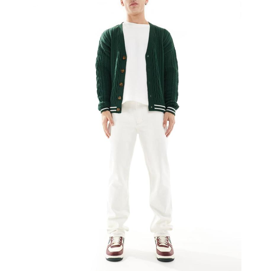 Lee - West - Normale rechte jeans in witte wassing Wit