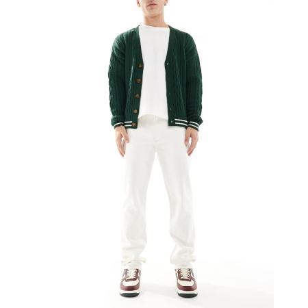 Lee - West - Normale rechte jeans in witte wassing