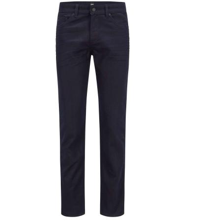 BOSS Delaware Jeans donkerblauw, Effen