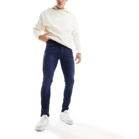 Jack & Jones Essentials - Glenn - Slim-fit jeans in indigo-Blauw