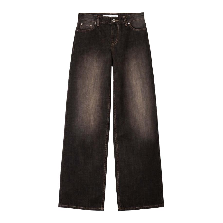 Bershka Bershka Jeans zwart gemêleerd -