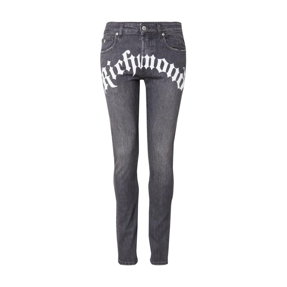 John Richmond John Richmond Jeans black denim / wit -