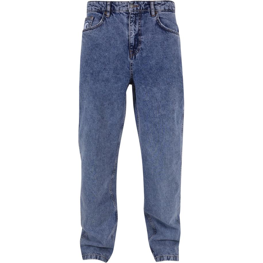 Karl Kani Karl Kani Jeans KMI-PL063-091-11 KK Retro Baggy Workwear Denim blauw denim -