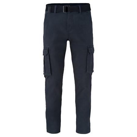 H.I.S H.I.S Jeans Cotton Heritage (mit Gürtel) donkerblauw