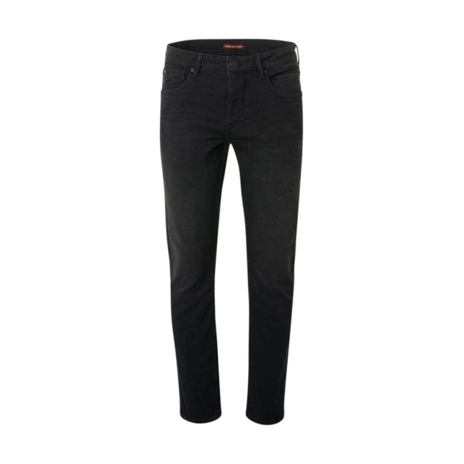 No Excess Jeans zwart, Effen Zwart
