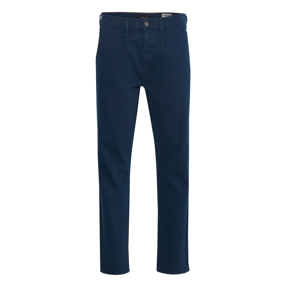 BLEND Bandplooi jeans blauw Blauw