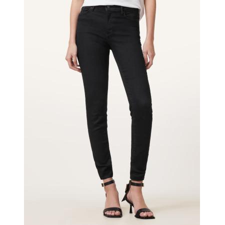 AllSaints Miller Size Me Jeans in zwart