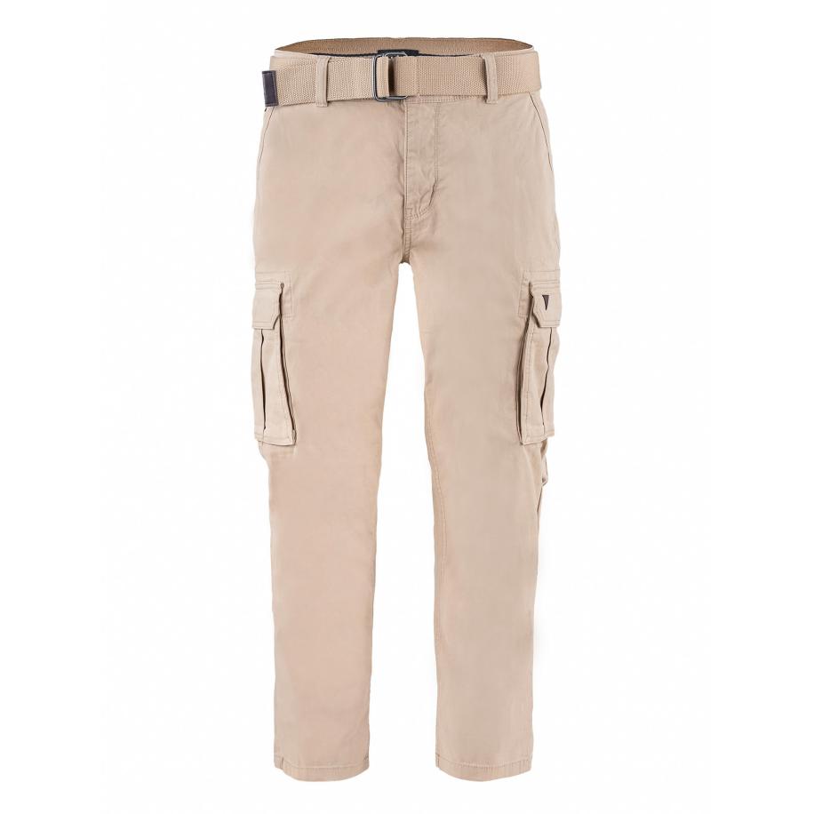 H.I.S H.I.S Jeans Cotton Heritage (mit Gürtel) beige -