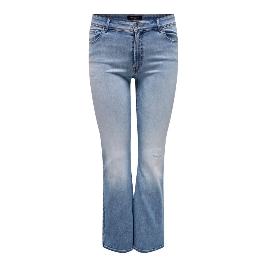 Only Carmakoma ONLY Carmakoma Jeans ONLCARMAYA blauw denim -