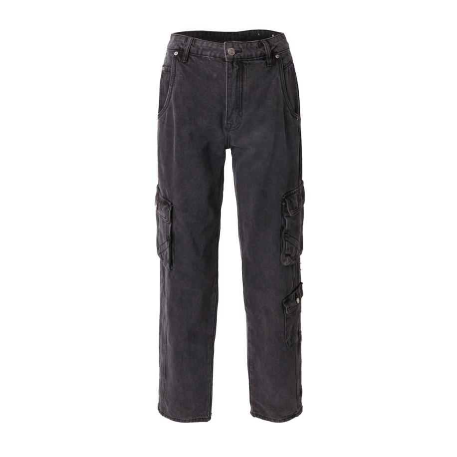 Summum Summum Cargojeans black denim -