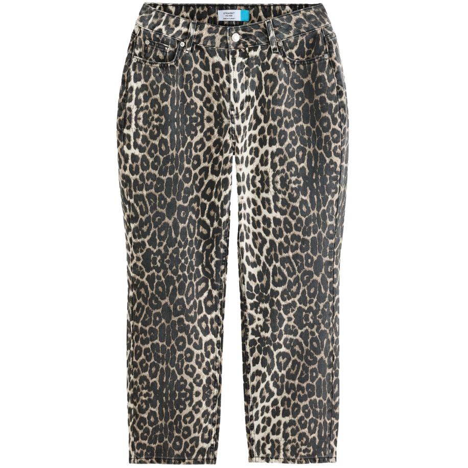 Next Next Jeans beige / bruin / zwart / wit -