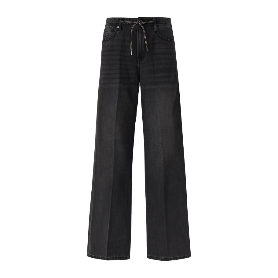 s.Oliver s.Oliver Jeans zwart gemêleerd -
