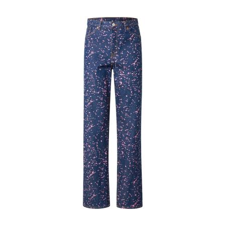 Monki Monki Jeans blauw / rosa