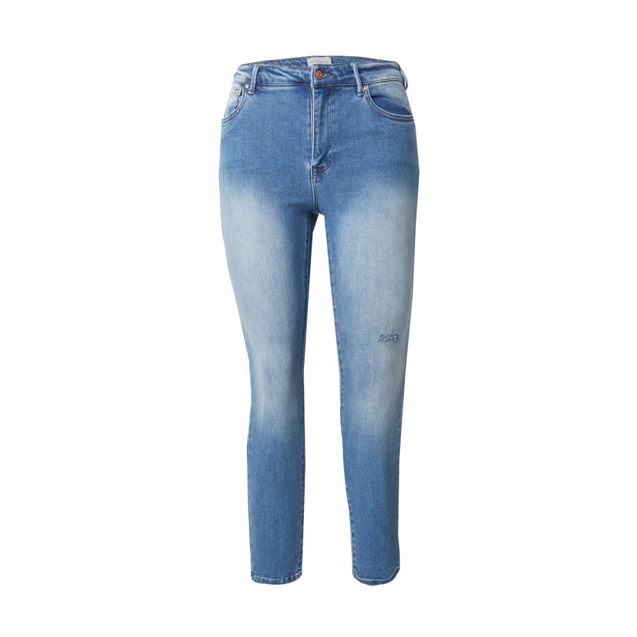 Only Carmakoma ONLY Carmakoma Jeans blauw denim -