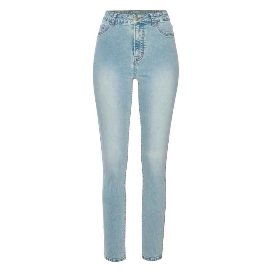 Lascana LASCANA Jeggings blauw denim -