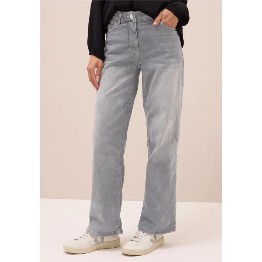 CECIL Wide Legs Jeans Grijs