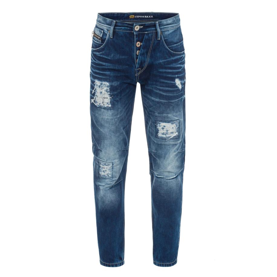Cipo & Baxx CIPO & BAXX Jeans donkerblauw -