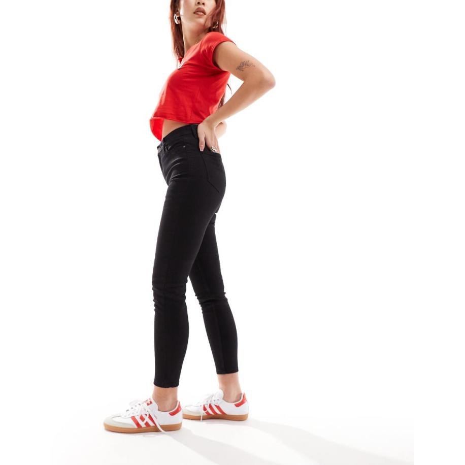 Miss Selfridge Skinny jeans in zwart Zwart