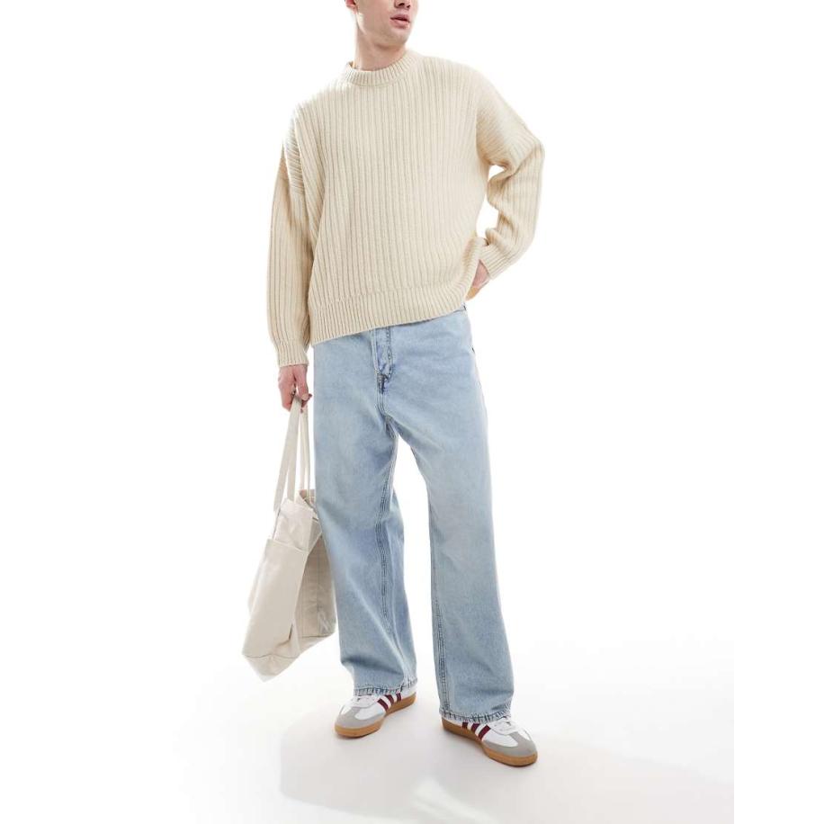 Jack & Jones - Ron - Jeans met skater pasvorm in lichtblauw Blauw