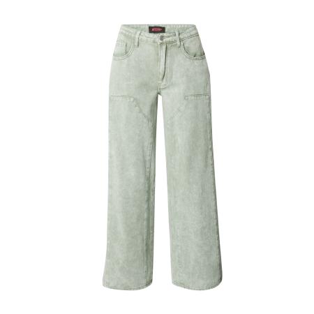 Misspap Misspap Jeans pastelgroen