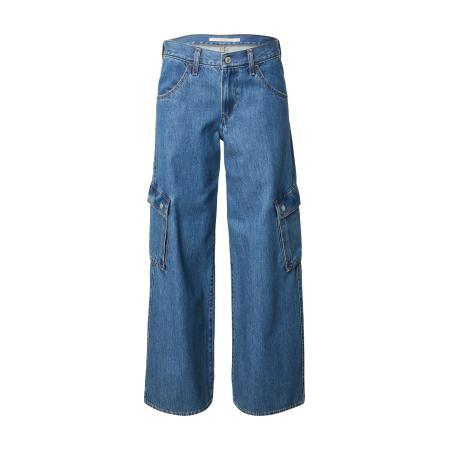 Levi's LEVIS ® Cargojeans Superlow Loose Cargo Jeans blauw denim