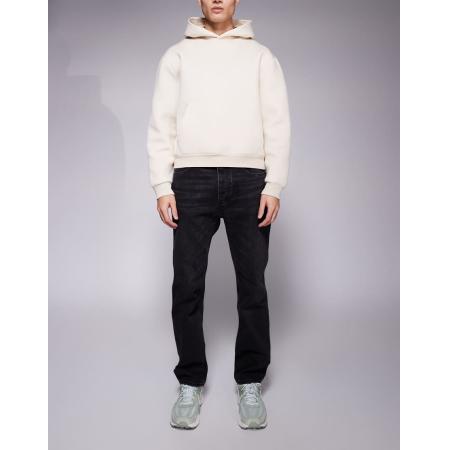 HUGO Blue - Jonah - Jeans met rechte pasvorm in donkergrijs