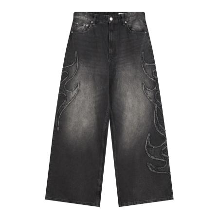 Bershka Bershka Jeans black denim